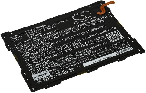 Batterie pour tablette - pour, la