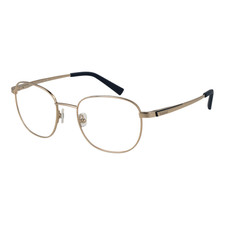 Lunettes Timberland TB1785 032 Pour Hommes Rondes En Or À Cerclage Complet 52mm