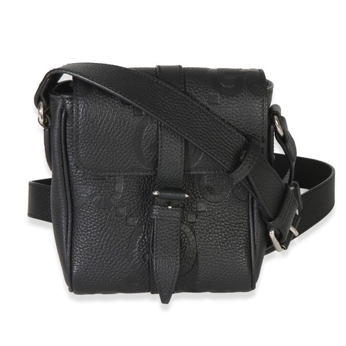 Gucci sac messager cuir noir - sac,