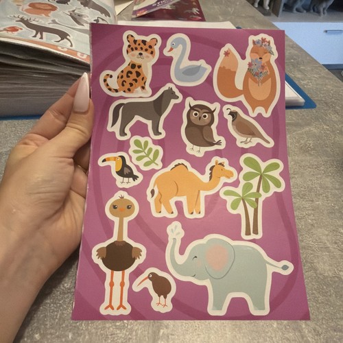Stickers animaux trop - stickers,