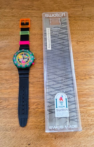 Vintage swatch aquachrono - swatch,