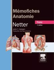 Mémofiches Anatomie Netter - Tronc, John T. Hansen et  Pierre Kamina