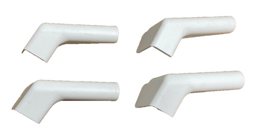 Rain gutter spout covers - rv,