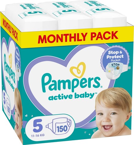 Couches pampers active baby - pampers,