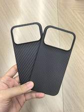 Luxury Real Carbon Fiber Hard Cover Phone Case for iPhone 17 Pro / 17 Pro Max