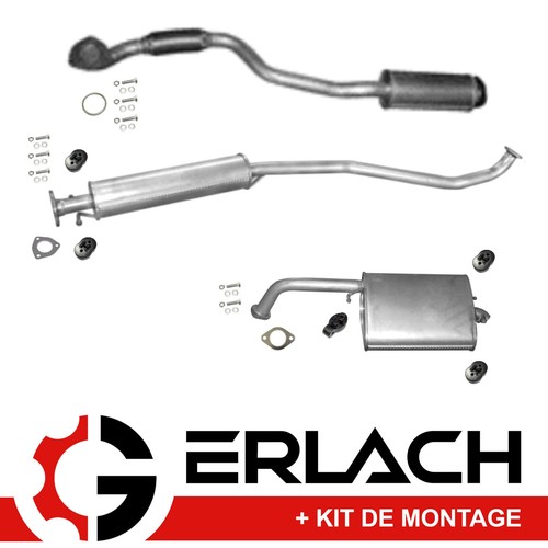 Echappement silencieux pour