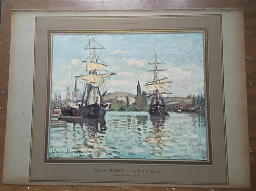 Affichette chromo lithographie