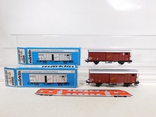 Märklin H0 AC 4698;2x Wagon de Marchandise Couvert SBB Cff Très Bien + Box #