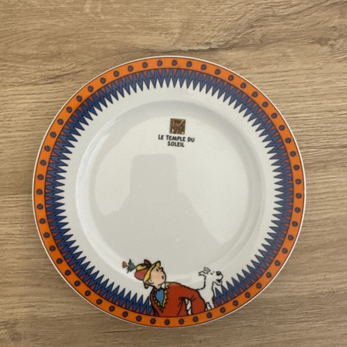 Rare assiette tintin milou - et,