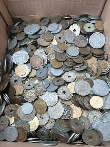 Lot pièces de monnaie - 50,