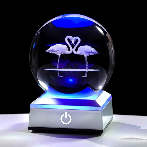 Boule cristal 8 cm - cristal, de