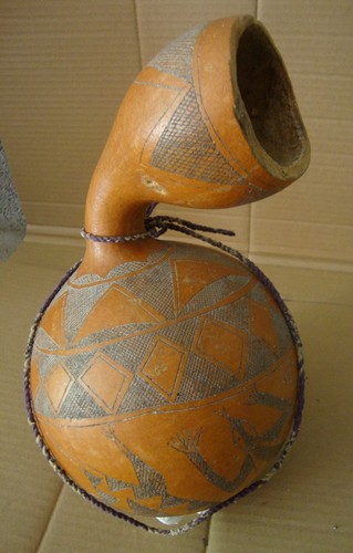 Grande calebasse africaine - calebasse,