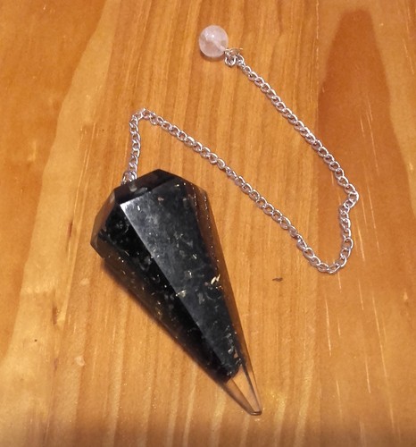 Pendule divinatoire orgonite - pendule,