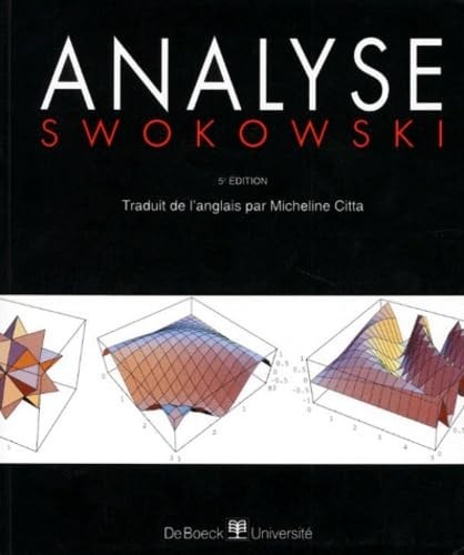 Livre analyse swokowski de - swokowski,