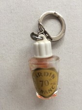 Antique key fob perfume bottle