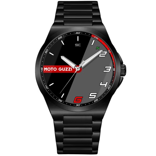 Montre poignet noire en - montre,