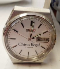 Vintage 1980s Era Seiko Quartz Movement Chivas Regal Wristwatch #860564 No Band