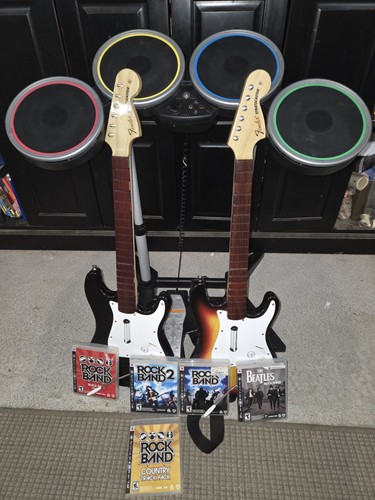Rock band ps3 bundle - band, fender