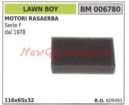 Filtre air lawn boy - lawn,