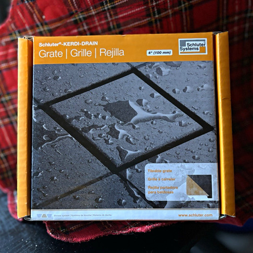 Schluter kerdi drain - schluter, 4”