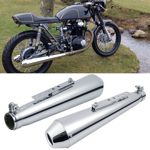 Motorcycle exhaust muffler - 2x,