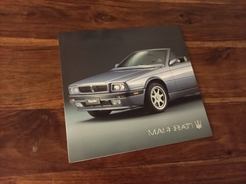 Prospectus brochure maserati - /,