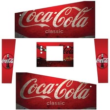 Stickers Coca-Cola pour Pincab