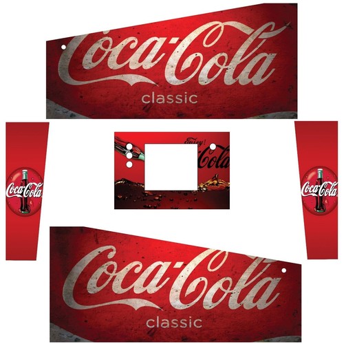 Stickers coca cola pour pincab - coca-cola,