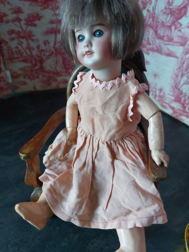 Robe poupée bleuette - robe, gl