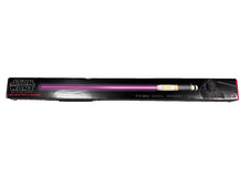 Star Wars Black Series Mace Windu Force FX Lightsaber Tested & Working!