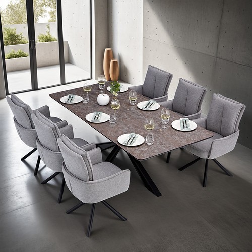 Ensemble repas table 200x100 - repas, 6