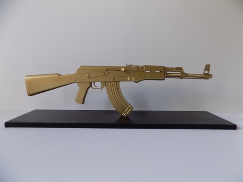 Ak47 sculpture roulland - ak47,