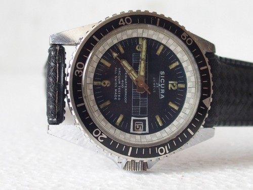 Montre vintage plongee - de,
