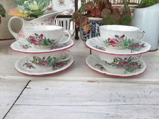 4 Tasses Lunéville Réverbère