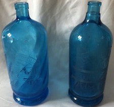 2 BOUTEILLES SIPHON EAU DE SELTZ sans les mécanismes État Moyen