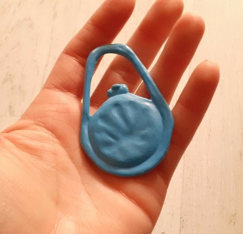 Gourde bleue pièce - pièce, de