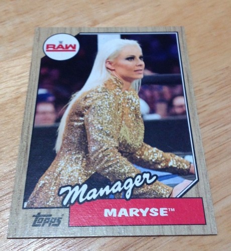 Maryse raw 2017 topps - 2017,