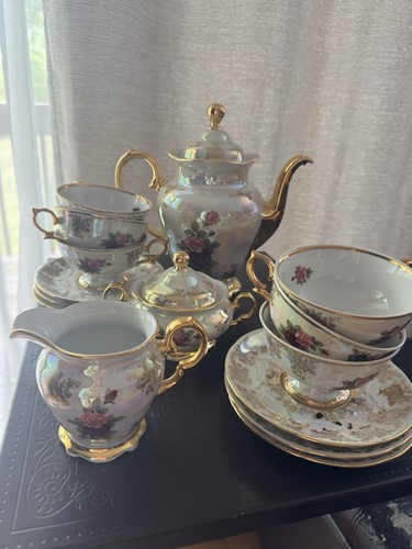 Vintage lusterware tea set - lusterware,