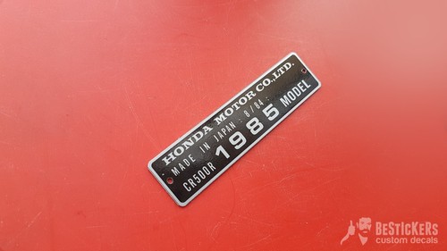 Honda cr500 500 1985 85 - cr,