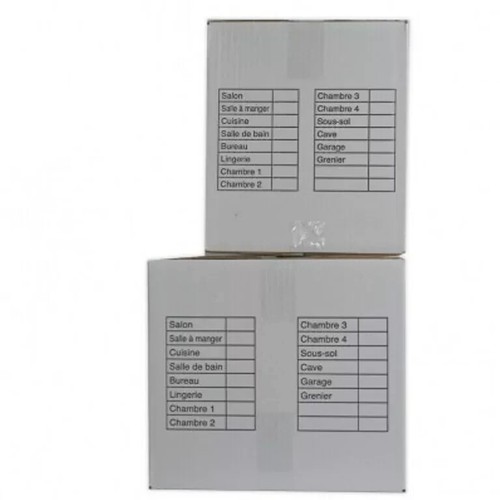 Lot carton de - de, 10