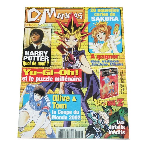 Magazine revue mangas - d.,