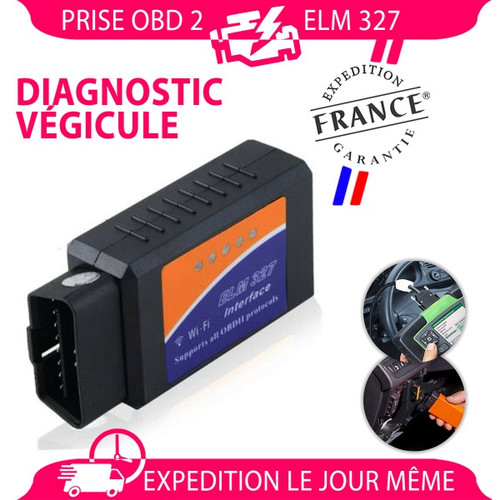 Prise odb2 elm327 interface - -,