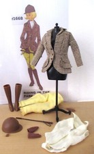 Barbie vintage Riding in the Park # 1668 Japan Mattel 1966 rare complète 