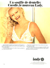 Advertising 0223 1979 Lady Bra Corolle Underwear