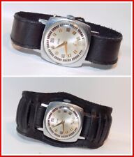 ZIM/ЗИМ  MONTRE VINTAGE RUSSE DES 1950s,Matière du Bracelet -cuir #12204
