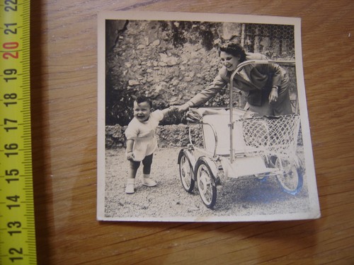 Photo 1954 femme - son, bebe