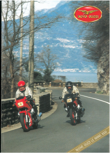 Original brochure moto guzzi - brochure,