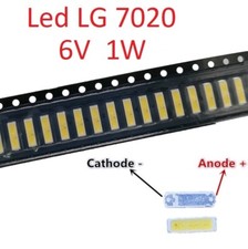 LED REPARATION LG INNOTEK LED BACKLIGHT TV 1W 6V 7020 BLANC  