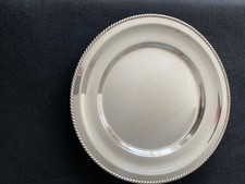 plat plateau rond métal