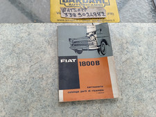 Fiat 1800 B - body parts catalog - used